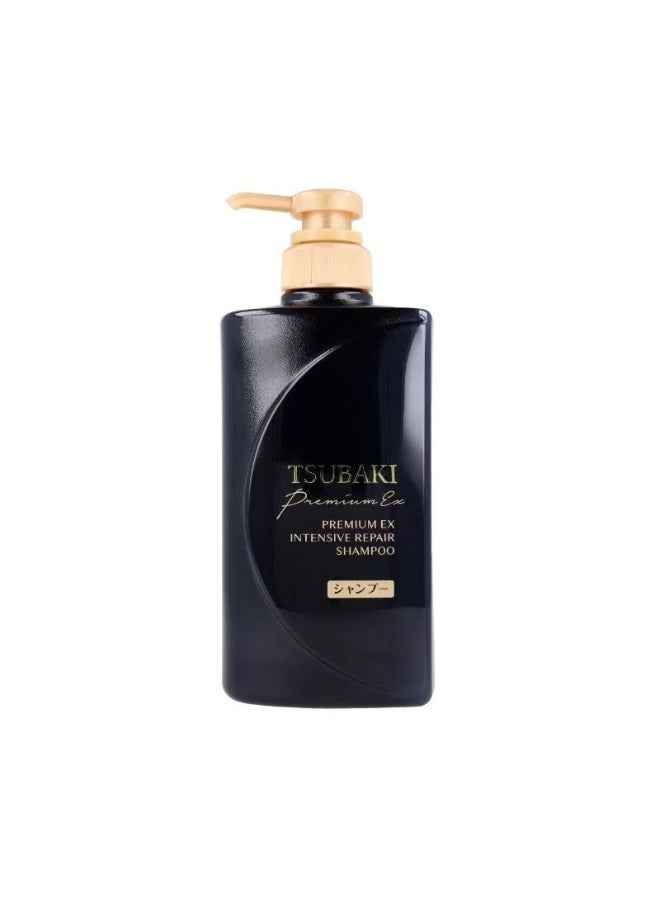 تسوكابي TSUBAKI SHISEIDO Premium EX شامبو إصلاح مكثف علاج، 450 مل - Image 1