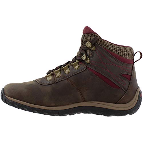 Timberland Women's Norwood Mid Waterproof Hiking Boot, dark brown, 10 - Image 4