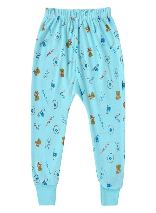 CHACKO Pure Cotton Pyjamas for Baby Boys & Baby Girls (Multicoloured) (Pack of 4),6-12 Months - Image 2
