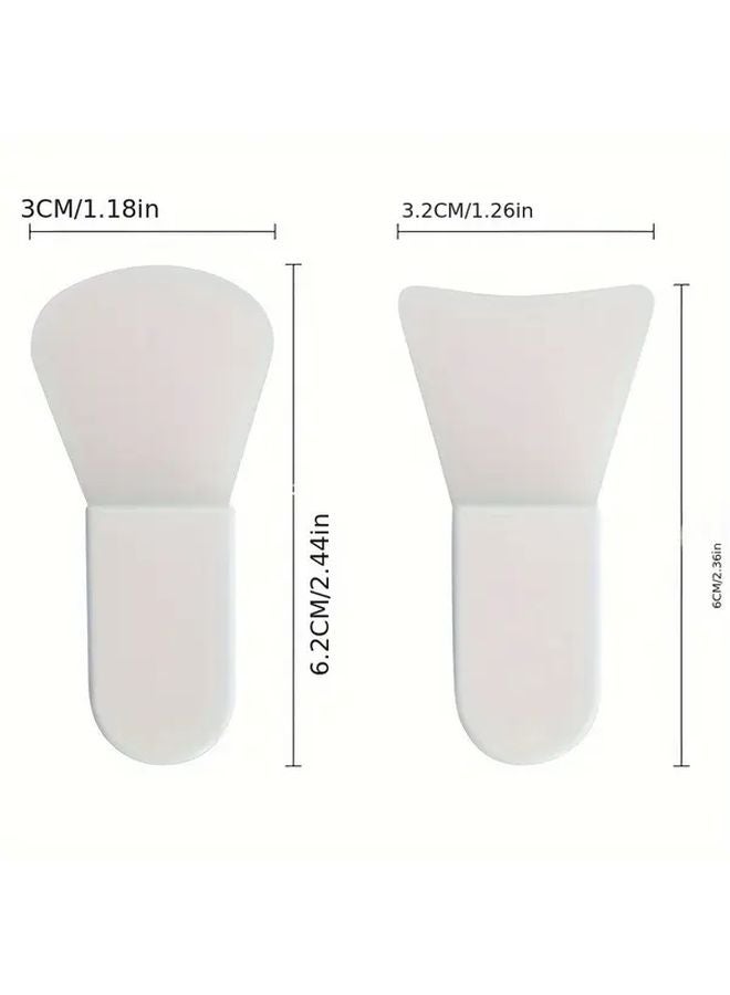 Silicone Face Mask Brush Set Mini Portable For Facial Mud Cosmetic Masks - Image 4