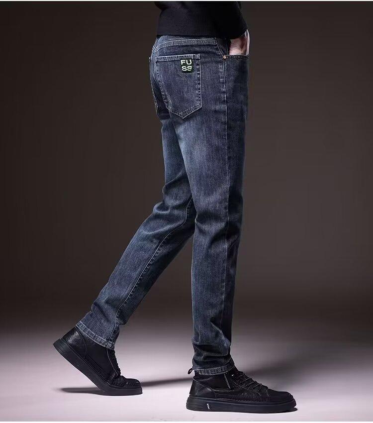 Unisex Classic Denim Jeans Loose Fit Daily Outdoor Wear - Image 4
