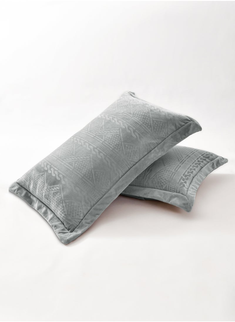 Velvet Comforter Sets, 5 Pcs Single Size, Fits 120 x 200 cm Single Size Bed, With Removable Filling, Soft, Warm - pzsku/Z6E7612C69B25FB2D28C8Z/45/_/1728126927/438d3987-990e-4a2c-b491-92ef53d770fd