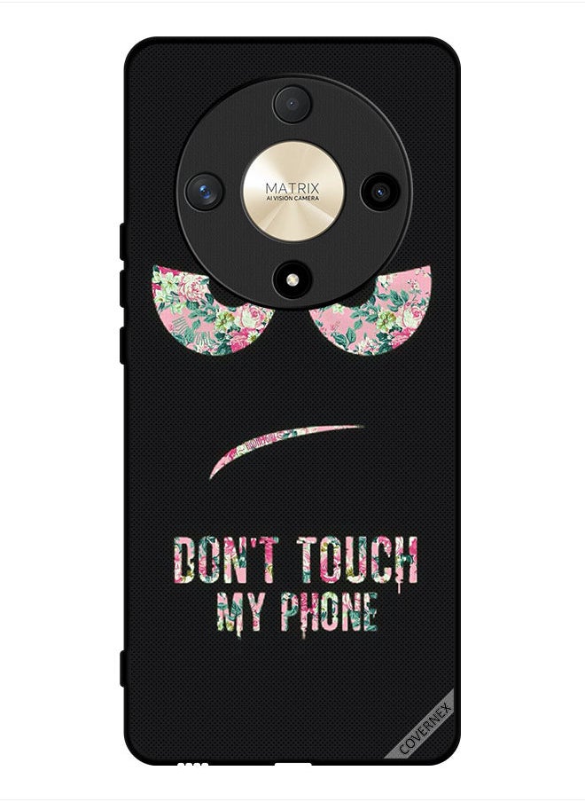 Covernex - Protective Case Cover For Honor X9b Don't Touch My Phone Floral - Image 1