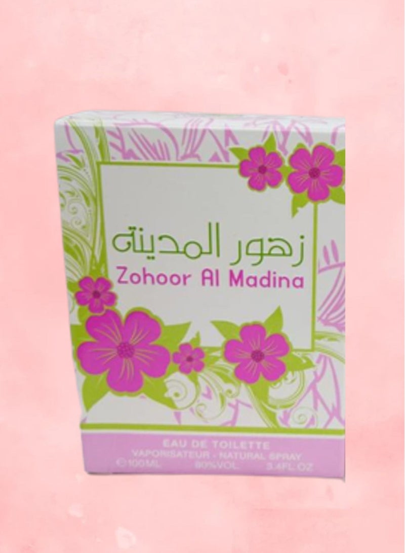 وردة 10 قطع عطر زهور المدينه 100 مل EDT - Image 2