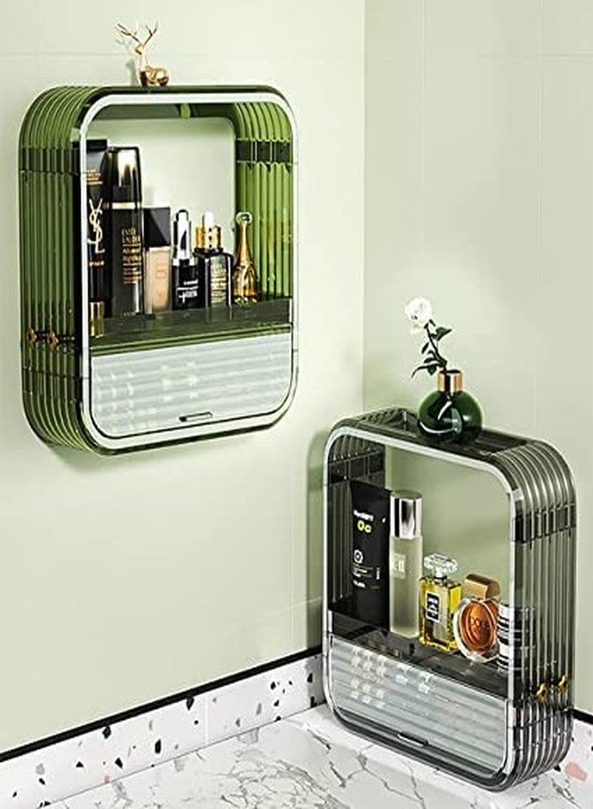 VBM Cosmetics Storage Box Bathroom Rack - Wall-mounted Storage Rack - Large-capacity Bathroom Skincare Storage Rack - Image 4