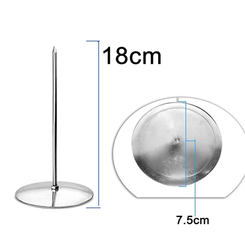 VeleSolv Bill Fork - Stainless Steel Desk Straight Rod Paper Bill Fork (Pack of 1) - Image 4