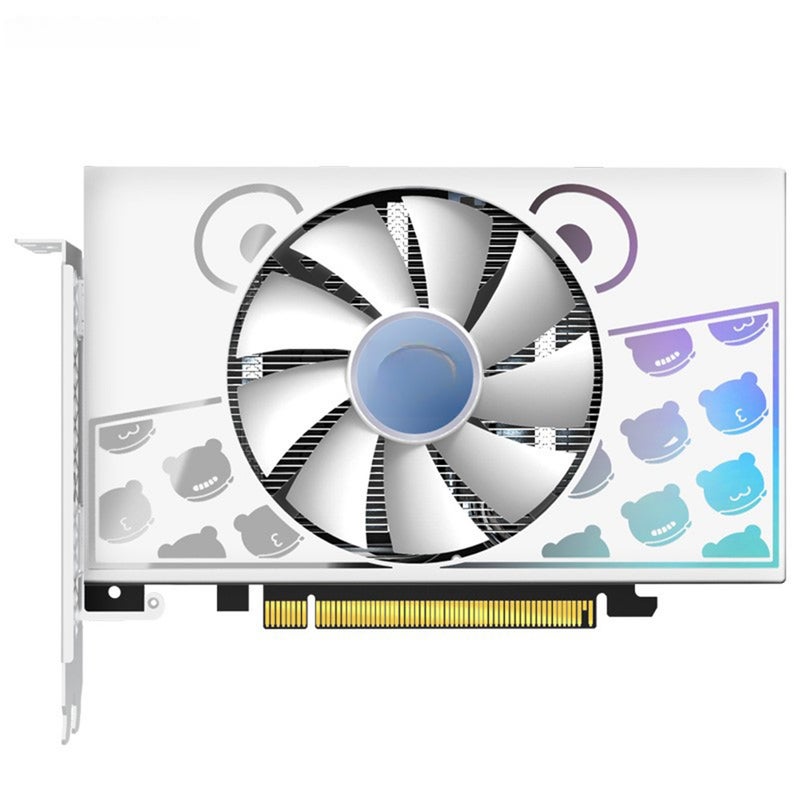 Gaming Graphics Card 4G/64bit GDDR6 Memory - Breakthrough AMD RDNA 2 Architecture Video Card with Cool Quiet Cooling System for PC Gaming Enthusiasts - Image 1