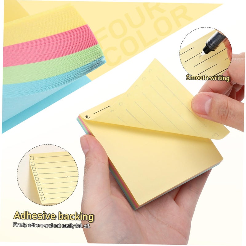 Lined Memo Holder With Checkboxes Label Dispenser Desk Organizer Stationery - Image 4