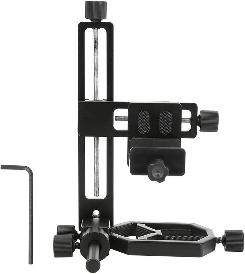 حامل الهاتف الذكي العالمي القابل للتعديل من سبائك الألومنيوم للتلسكوبات ومناظير الرصد - Image 1