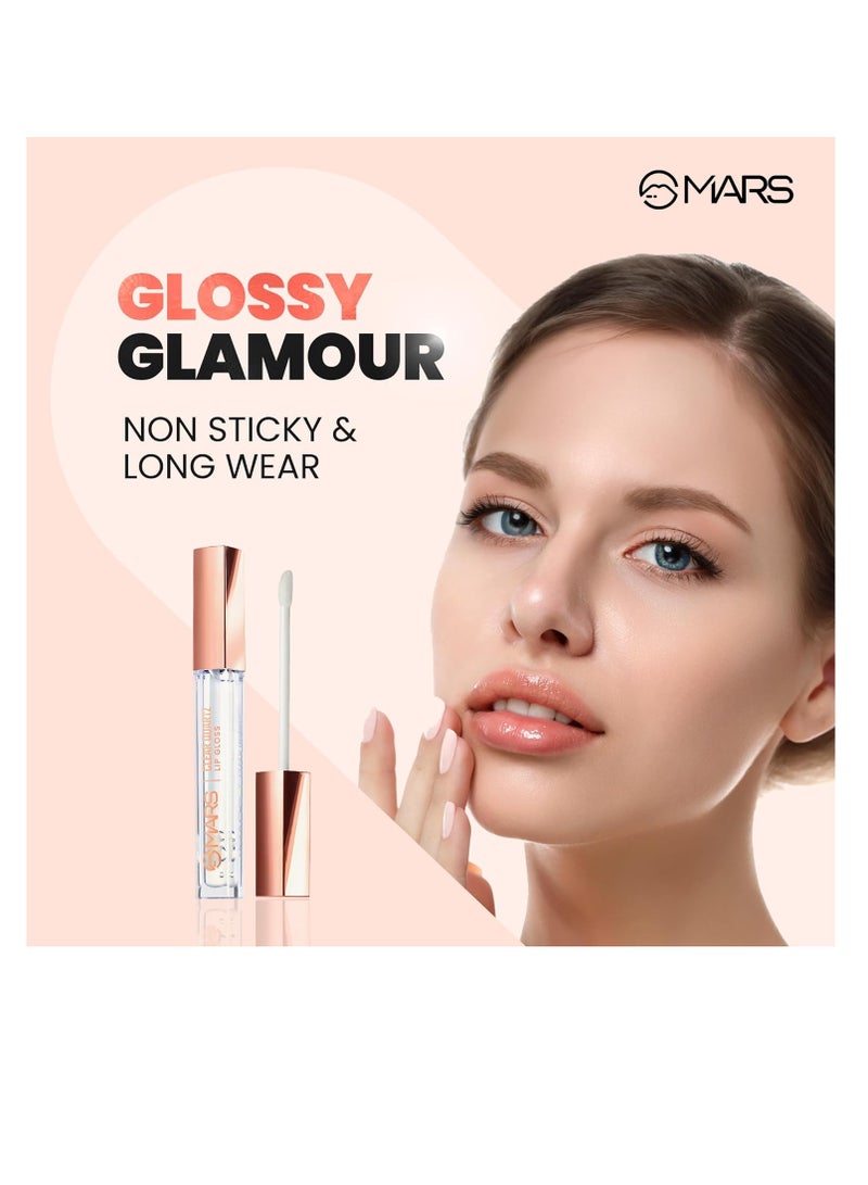 مارس ملمع شفاه مارس كوارتز شفاف للنساء، مرطب ولمعان عالي، خفيف الوزن ومريح، 3.0 مل - Image 3