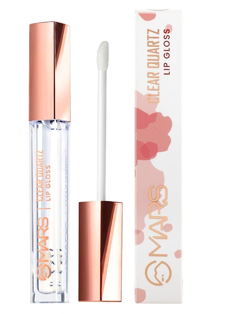 مارس ملمع شفاه مارس كوارتز شفاف للنساء، مرطب ولمعان عالي، خفيف الوزن ومريح، 3.0 مل - Image 1