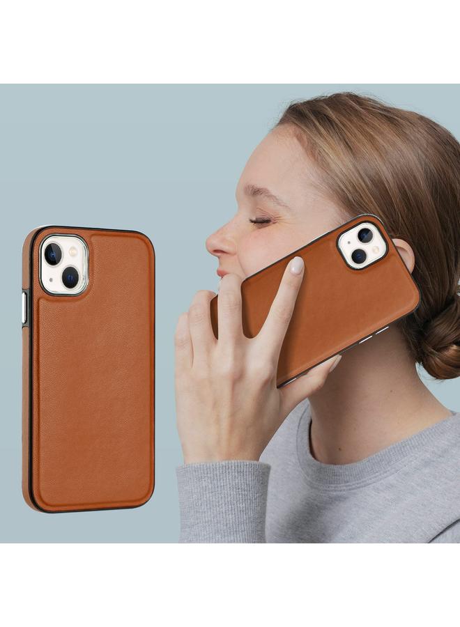 Zaboon Case For iPhone 13 Leather Texture Full Coverage Phone Case - Image 5