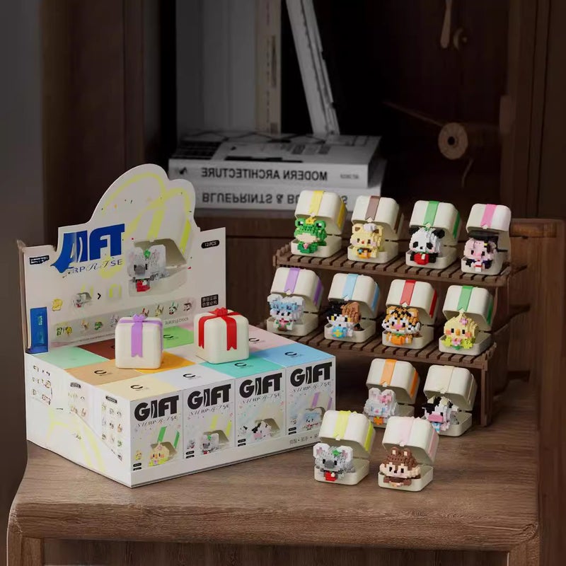 Chao Le Chuang New Products Cute Pet Gift Box Small Animal Building Blocks Toy Assembled Series Many Gift Giving Educational Toys Batch - Image 5