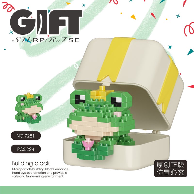 Chao Le Chuang New Products Cute Pet Gift Box Small Animal Building Blocks Toy Assembled Series Many Gift Giving Educational Toys Batch - Image 1