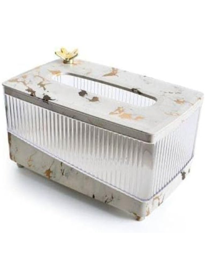 Spaceshoop Toti Marble Tissue Box - Image 1