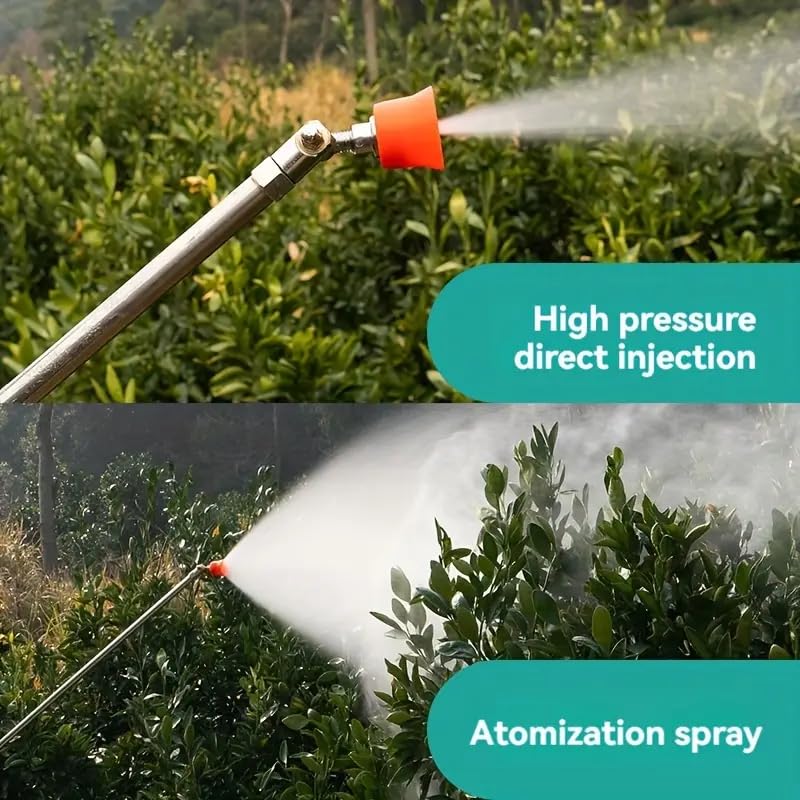 APPSTER Adjustable Brass Sprayer Nozzle with Windproof Cap | 2 Spray Modes High-Pressure Mist & Vortex Nozzle for Agriculture Sprayer Pump, Garden, Grass Sprinkling & Multi-Function Fogger - Image 3