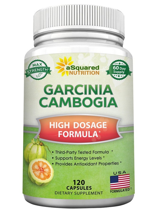 100% Natural Garcinia Cambogia Extract 120 Capsules Ultra High Strength Hca Diet Pills Pure Weight Loss Best Extreme Fat Burner Slim  Detox Max Premium Blocker For Men  Women