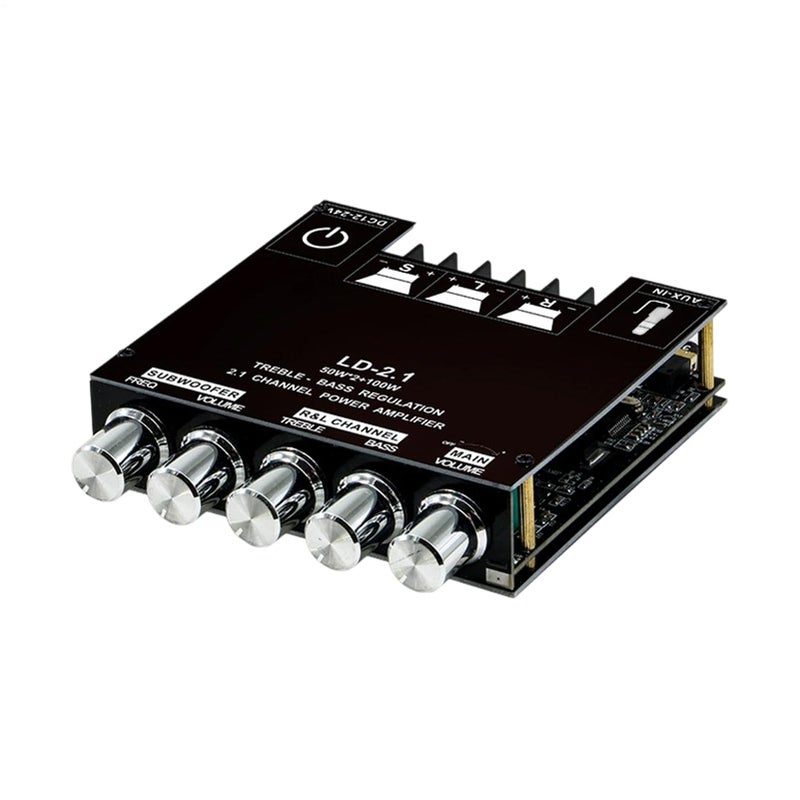 2 1 Channel Wireless Amplifier Sound Receiver Board Audio Control Module 9 3x9x2 2cm - Image 2