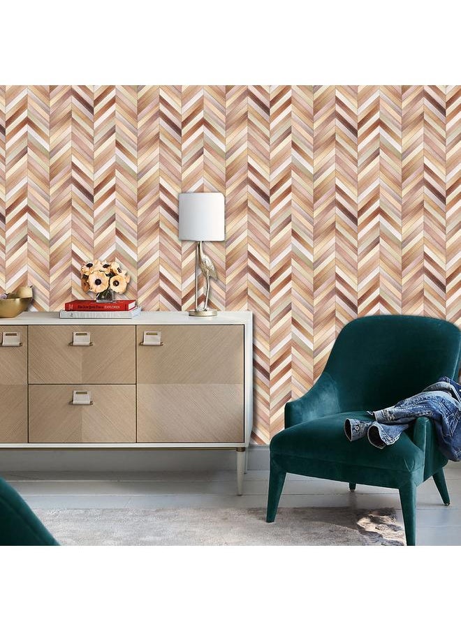 Bluejw - European And American Fresh Wood Grain Wallpaper Wallpaper Living Room Bedroom Wallpaper Background Transformation Wallpaper RW071-079 - Image 1