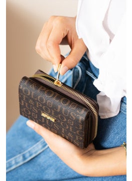 Just Polo Women's Brown Wallet & Card Holder JP0002  - Image 2