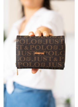 Just Polo Women's Brown Wallet & Card Holder JP0002  - Image 4