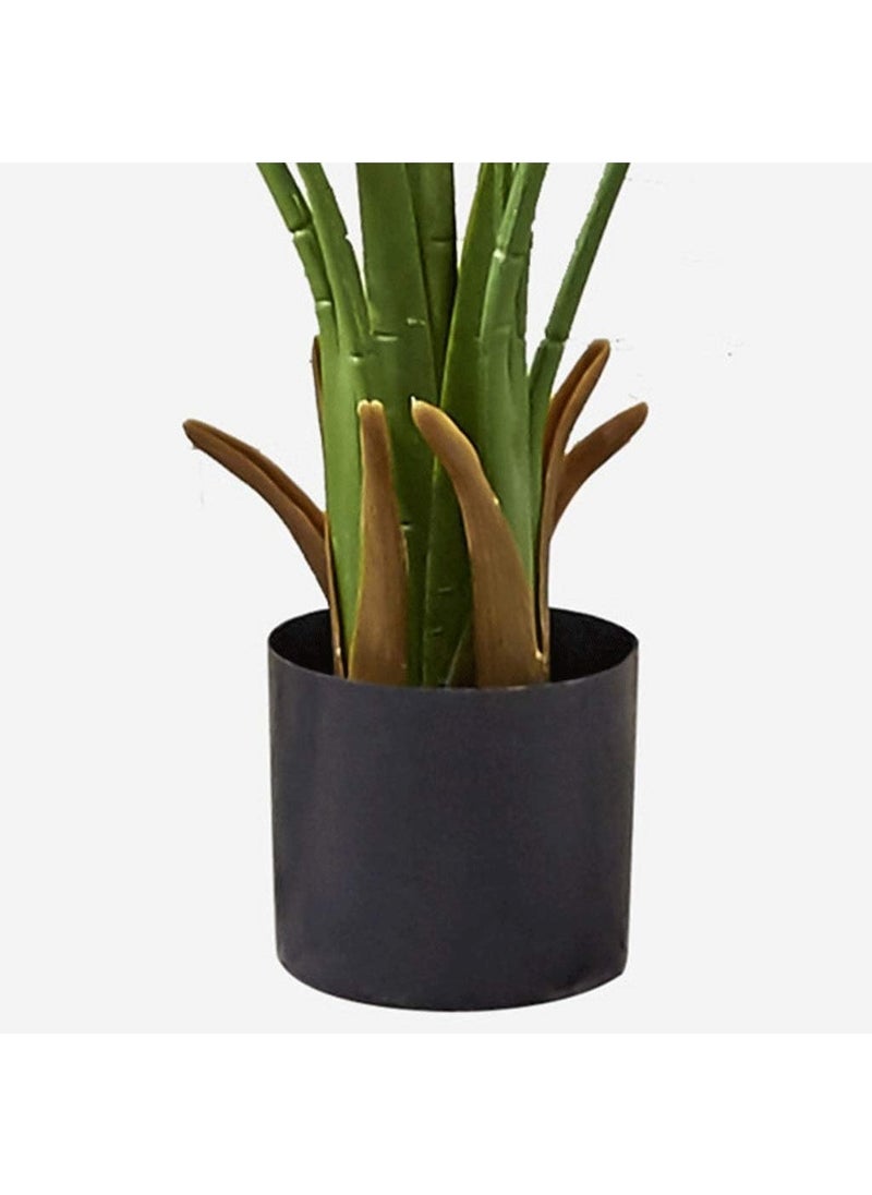 Generic 160cm tall artificial banana tree adds a soft and elegant tropical touch to any indoor space.  - Image 3