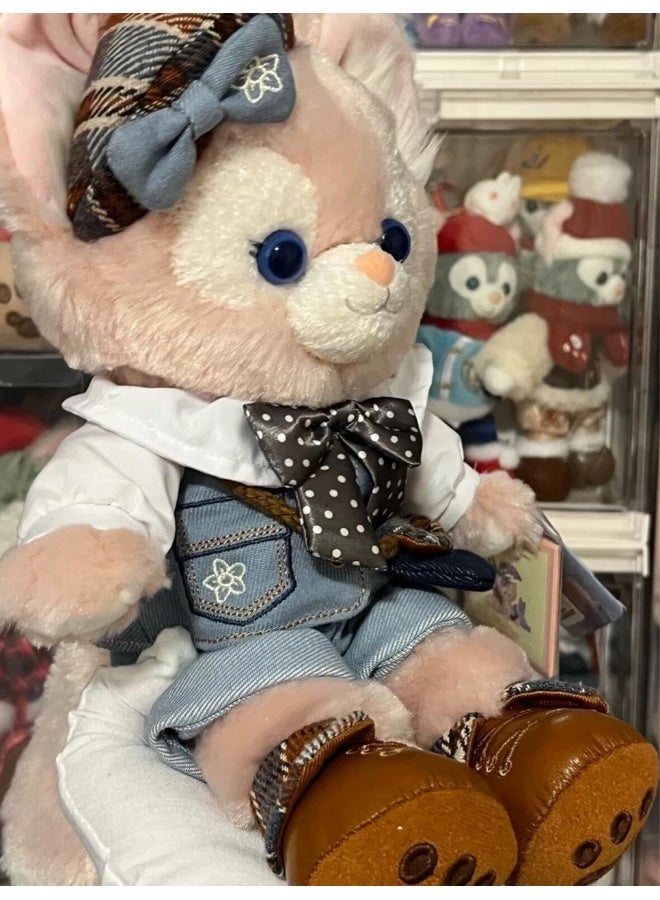 Denim Style Lina Bell Star Lily Duffy Plush Toy, Cute Backpack Pendant, Keychain