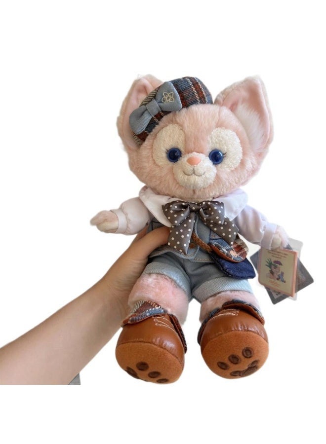 Denim Style Lina Bell Star Lily Duffy Plush Toy, Cute Backpack Pendant, Keychain