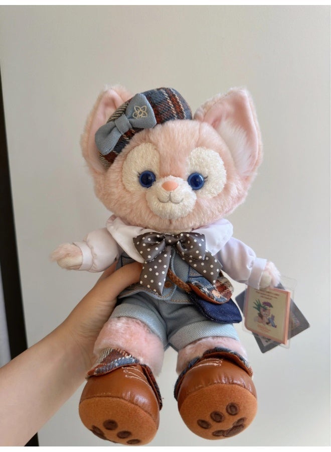 Denim Style Lina Bell Star Lily Duffy Plush Toy, Cute Backpack Pendant, Keychain