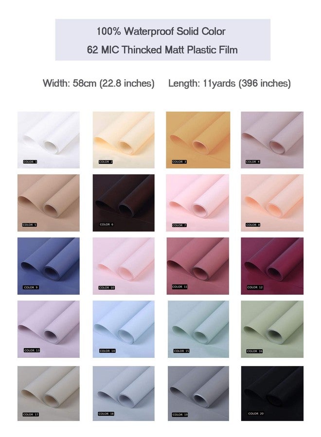 FWSA WRAPS ورق تغليف الزهور الأسود من FWSA WRAPS لباقات الزهور، وحفلات الزفاف، وديكور عيد الحب، ومستلزمات تغليف الزهور الكورية، مقاوم للماء، ورق تغليف هدايا يمكنك صنعه بنفسك، ورق فني حرفي (اللون 20) - Image 4