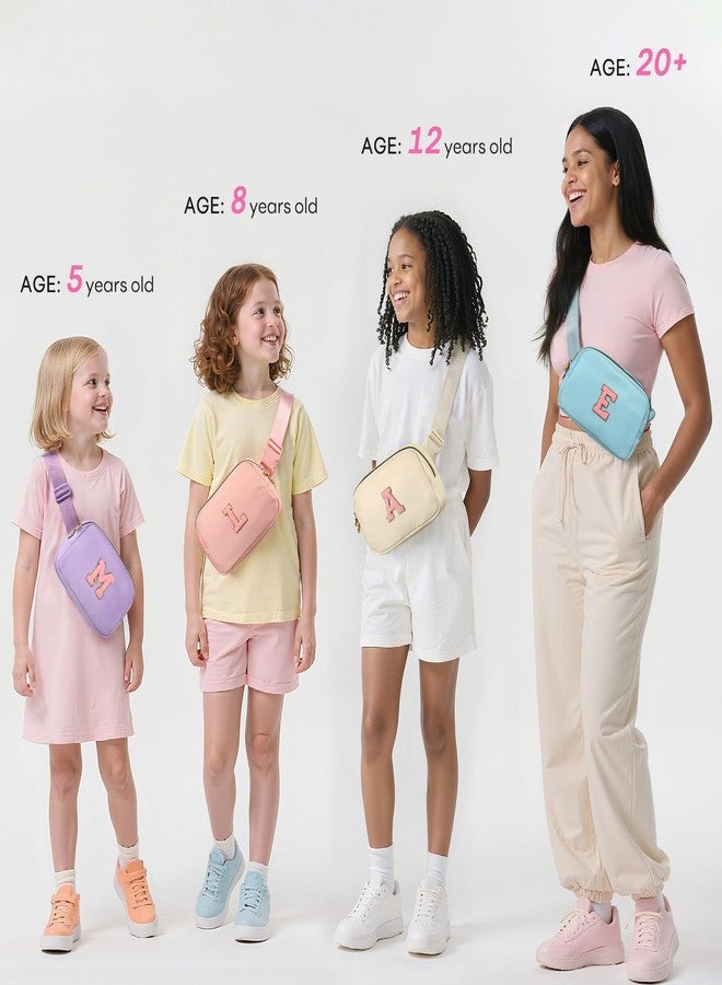 ميباسيس حقيبة خصر من ميباسيز للبنات، هدية مثالية لأعياد ميلاد الفتيات المراهقات من 4 إلى 13 عامًا - تصميم أنيق وعصري - لون كريمي - Image 2