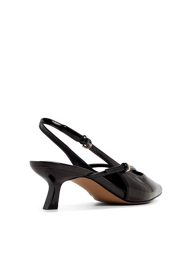 كول ات سبرنج Ameelia Ladies Black Heeled Shoes