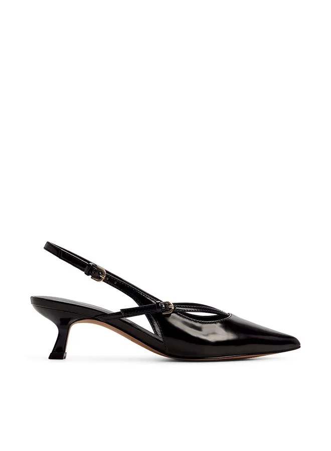 كول ات سبرنج Ameelia Ladies Black Heeled Shoes