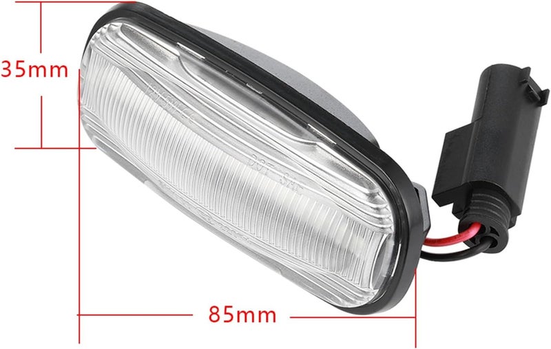 QASULER Dynamic Side Marker Signal Light for Land Rover - Image 2