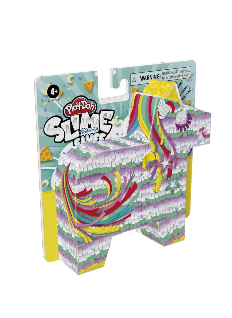 Play-Doh Slime Feathery Fluff Whimsical Llama Pink F1716  - Image 3