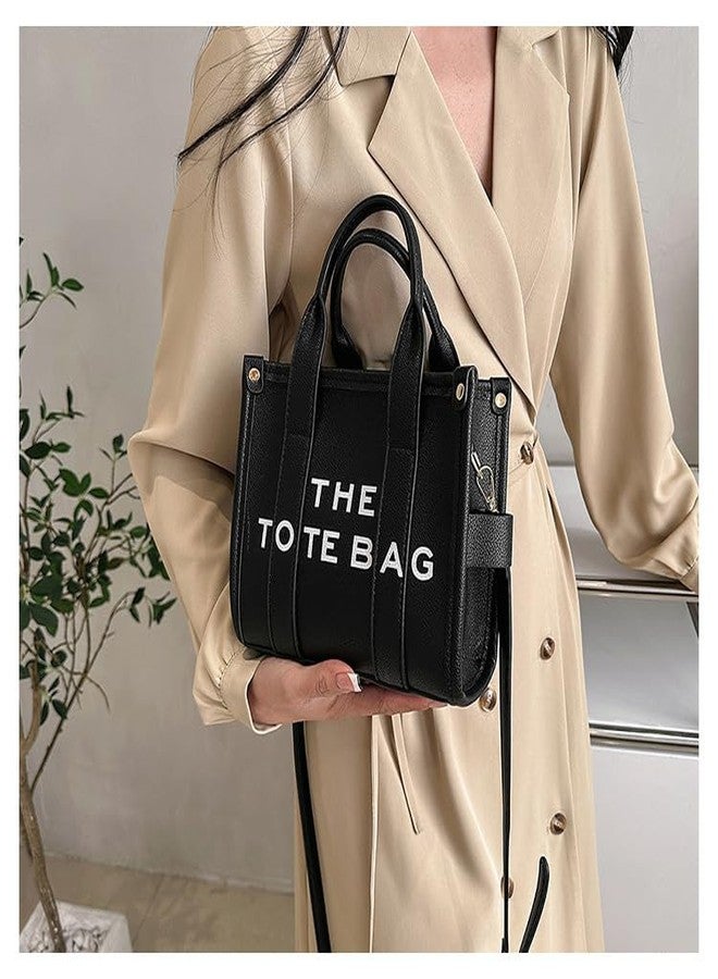 Mastyle® Pu Leather Square Shape Handbag | Zipper - Color: Black - Image 4