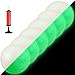 HI-BOOM Hiboom 1 Pcs Glow in The Dark Kickballs Dodgeballs Light up Playground Bouncy Balls with Pump for Adults Playground Backyard Outdoor Glow in The Dark Activities 10 Inch - Image 2