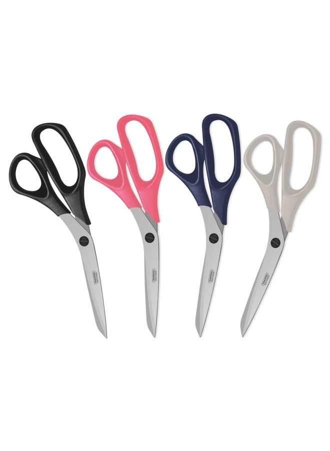 TRAMONTINA TRAMONTINA Super-Cort Scissors, 20.32 cm, Black Ergonomic Handle, Heavy-Duty Sharp Blades for Precision Cutting, Ideal for Home, Office, and Crafting - 1 Piece - Designed for High Performanc  - Image 1