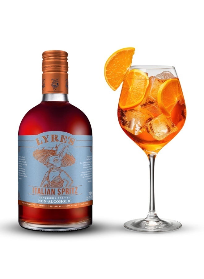 LYRE'S Italian Spritz 700ml – Premium Non-Alcoholic Aperitif with Citrus & Bittersweet Orange Flavor - Image 2