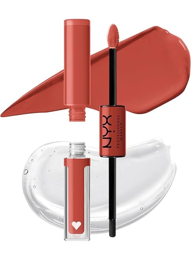 NYX PROFESSIONAL MAKEUP Shine Loud Lipstick & High Shine Lip Gloss 03 Ambition - Image 1