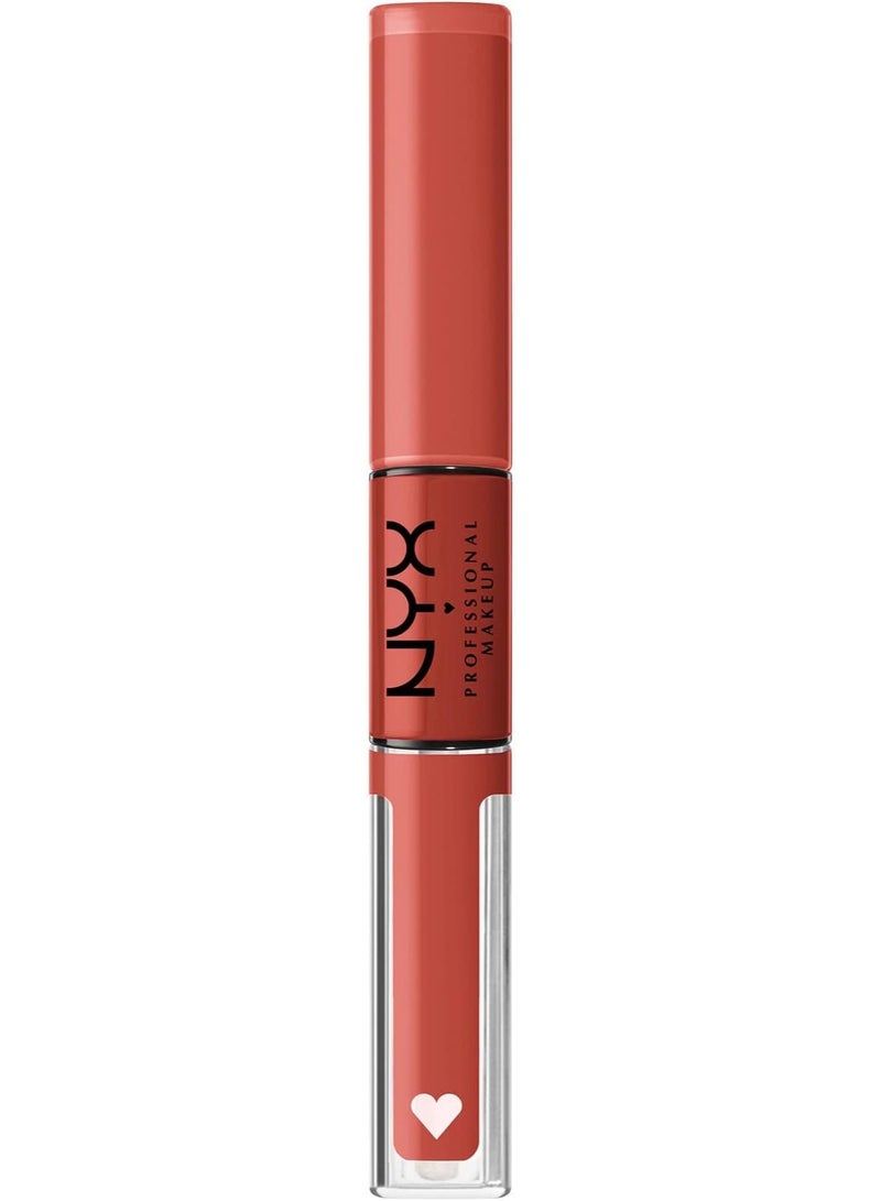 NYX PROFESSIONAL MAKEUP Shine Loud Lipstick & High Shine Lip Gloss 03 Ambition - Image 2