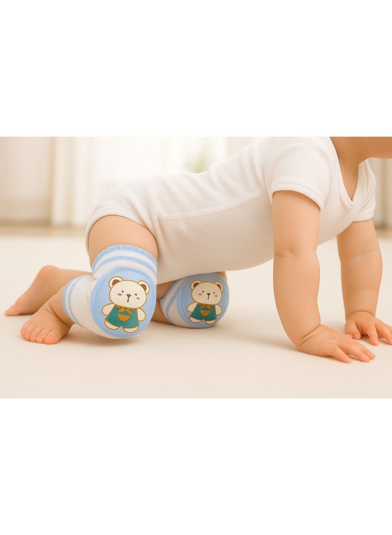 Baby Crawling Knee Pads (Bear Design) - Image 4