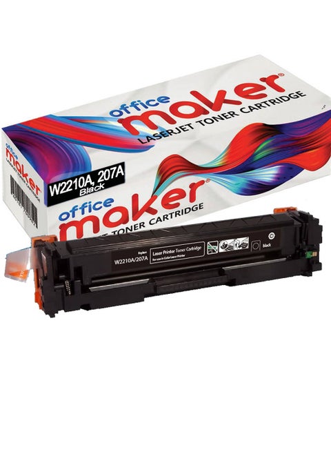 Office Maker 207A W2210A TONER COMPATIBLE HP Color LaserJet Pro M255dw, M255nw, MFP M282nw, MFP M283cdw,MFP M283fdn, MFP M283fdw