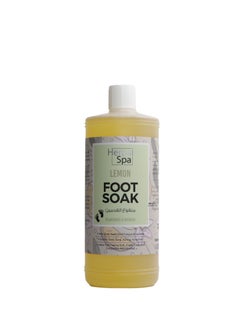 HERPAL SPA Shampoo soaking hands and feet with lemon 