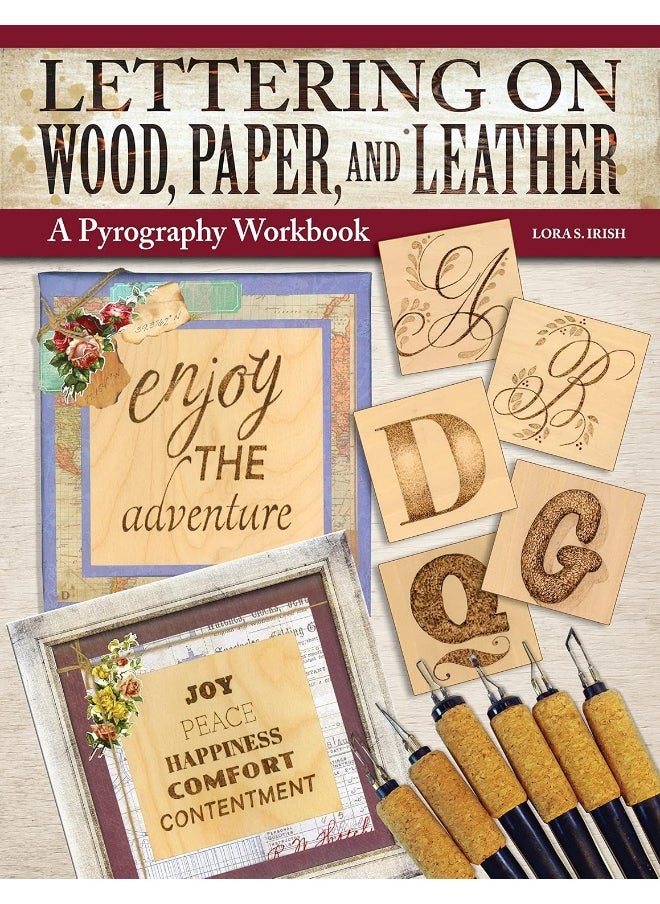 null - Lettering on Wood, Paper, and Leather: A Pyrography Workbook - Image 1