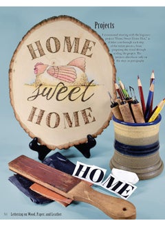 Lettering on Wood, Paper, and Leather: A Pyrography Workbook  - Image 4