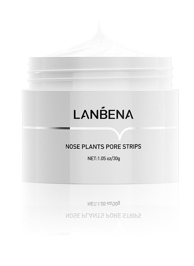 LANBENA - Nose Plants Pore Strips Blackhead Remover Black Mask Charcoal Mask Peel off Mask Facial Pore Cleanser Purifying Face Mask Nose Strips - Image 1
