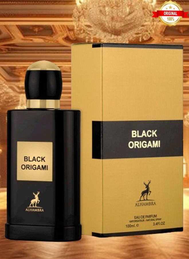 MAISON ALHAMBRA 6 Pieces Black Origami Perfume 100ml EDP - Image 2