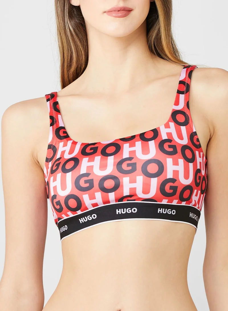 HUGO Plunge Neck Bra