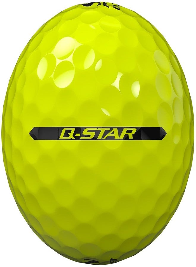 Srixon Q-Star Ultispeed Golf Balls, Tour Yellow - Image 4